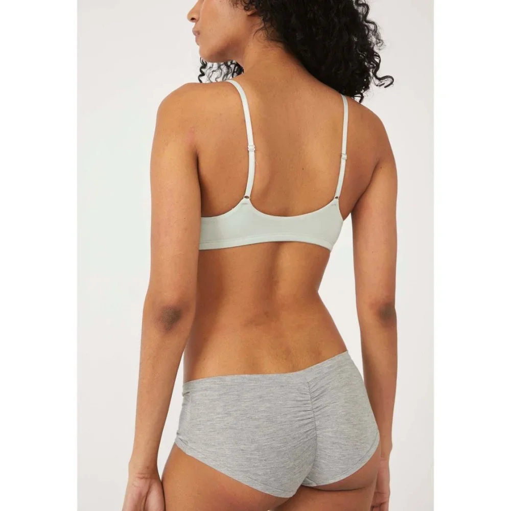 šLAST CHANCEš NWT Free People The Essential Bralette / Sage Ash - Picture 4 of 6
